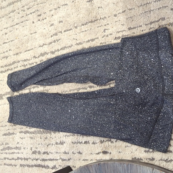 Lululemon Align Pant II (25") Luminesce Splatter Ice Grey Black - Picture 9 of 9